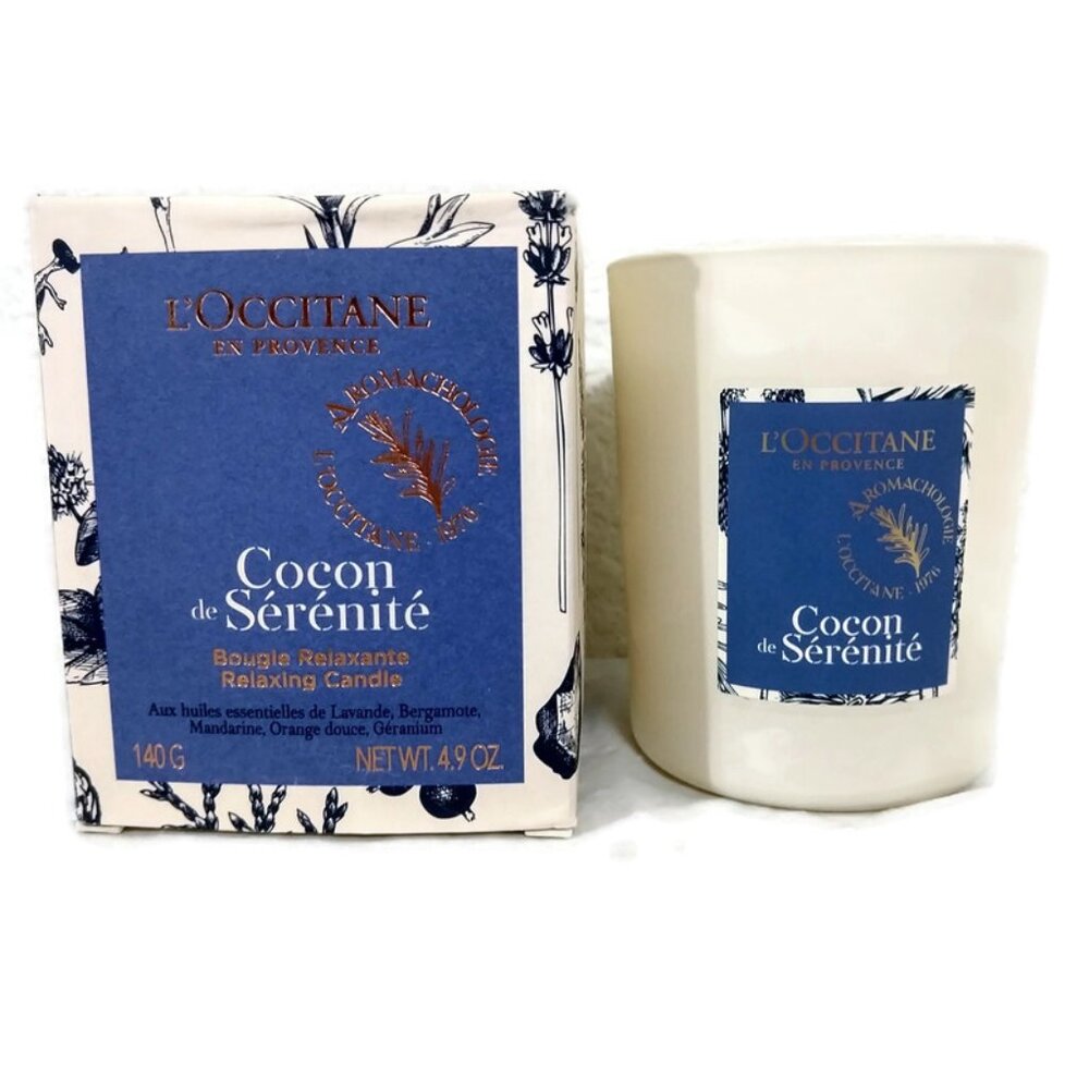 L'Occitane Limited Edition Cocon De Serenite Relaxing Candle 140G NIB